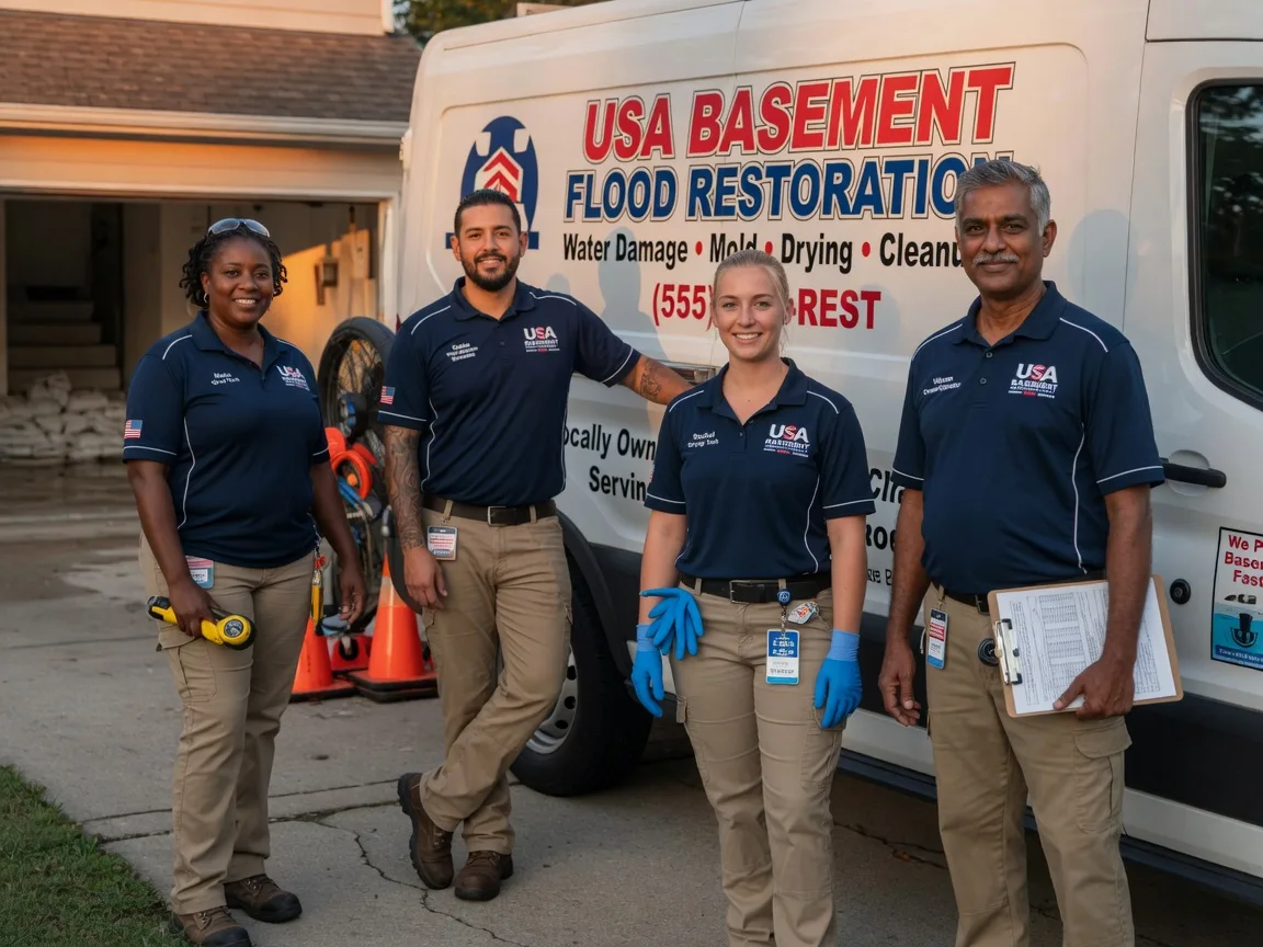 Basement Flood Cleanup company in Shamrock, TX